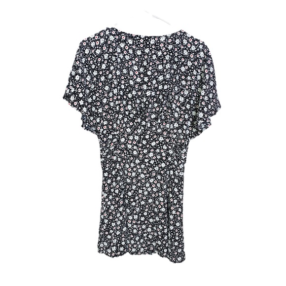 NWT ZARA Floral Print Mini Dress SMALL 3196 - Picture 5 of 9